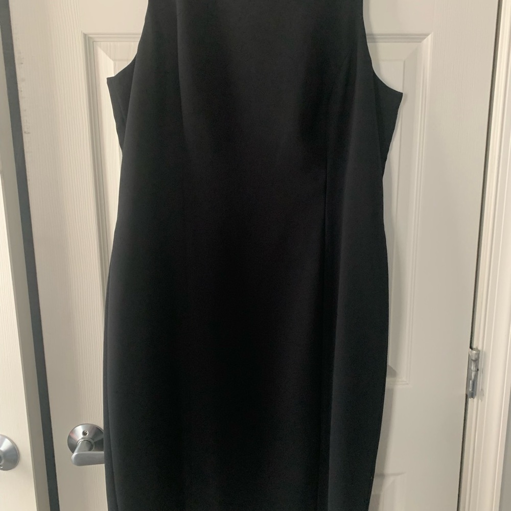 Woman’s Black Sleeveless Dress Size 16
